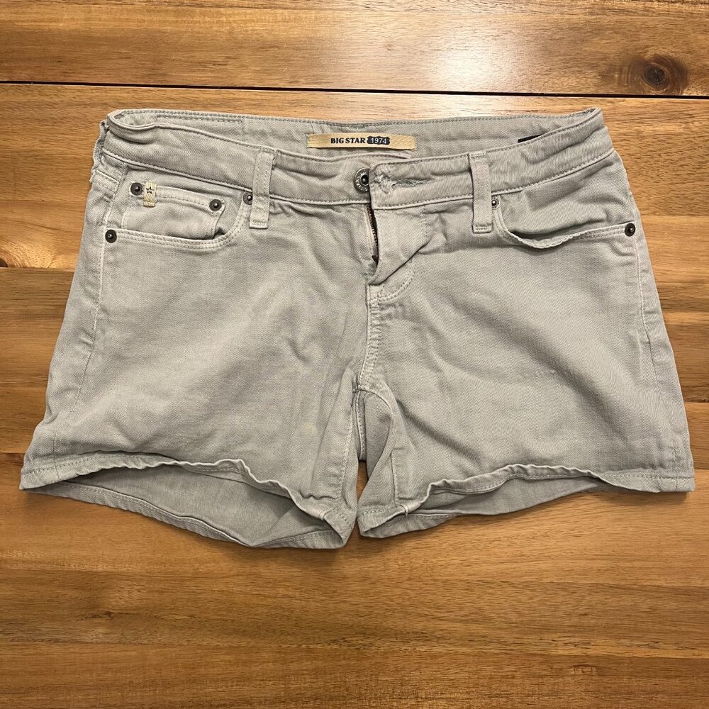 Big Star 1974 Vintage Short - Size 25 - Light Blue/Grey
